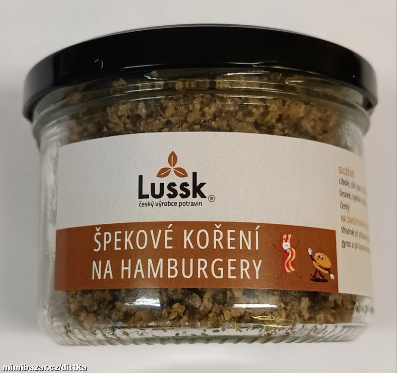 Špekové koření na hamburgery