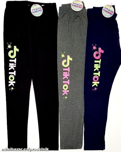 Nové bavlněné legíny KUGO - vel.134 až 164