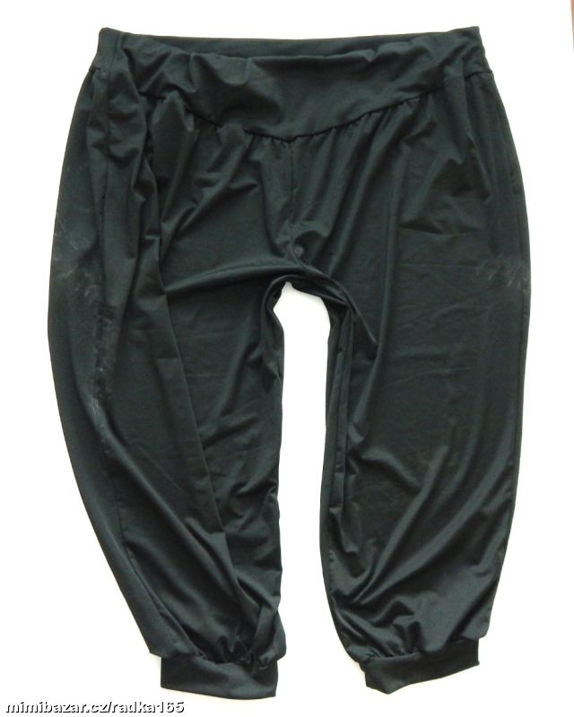 Příjemné 7/8 kalhoty vel.8XL/56