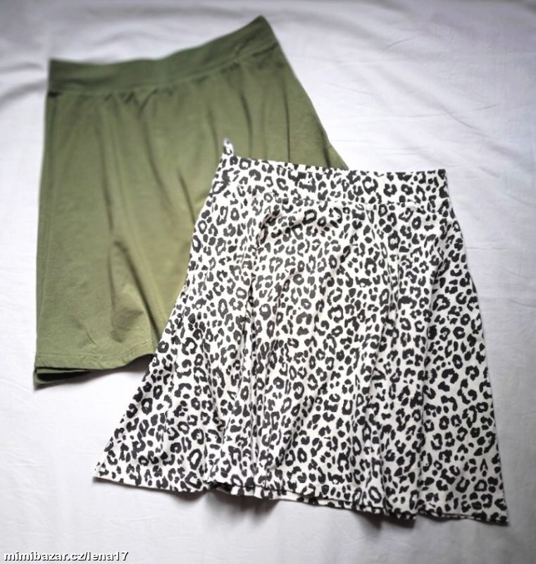 2 DÍVČÍ SUKNĚ-12-14 let , 158/164, 
