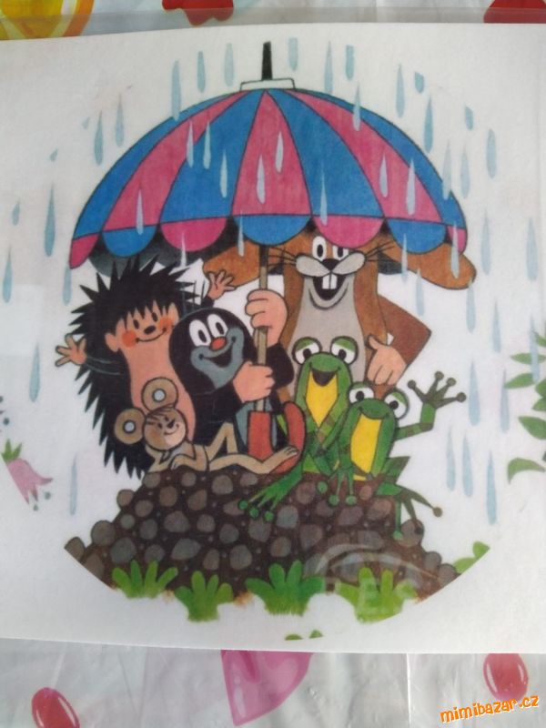 jedlý papír na dort Krteček