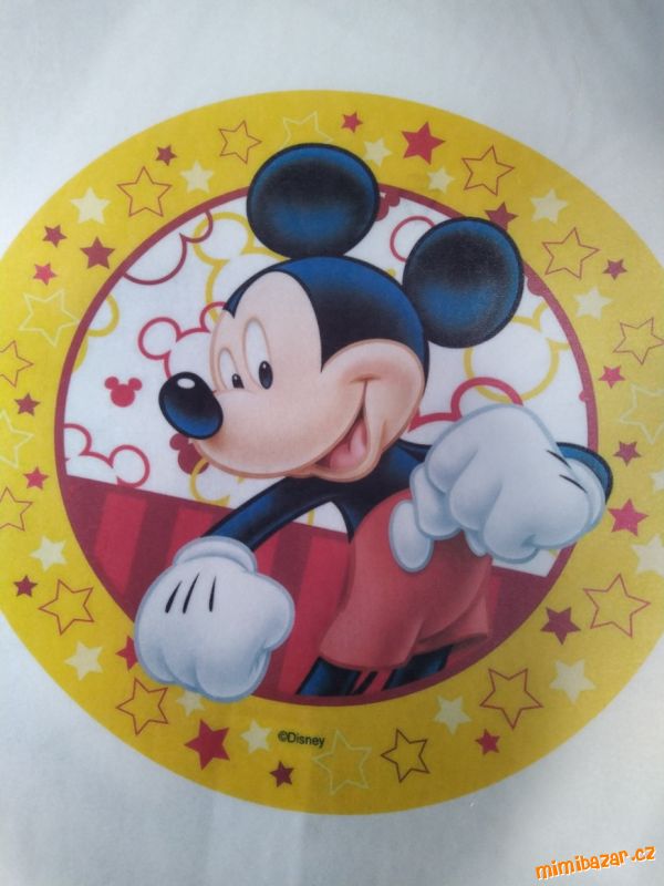 jedlý papír na dort Mickey