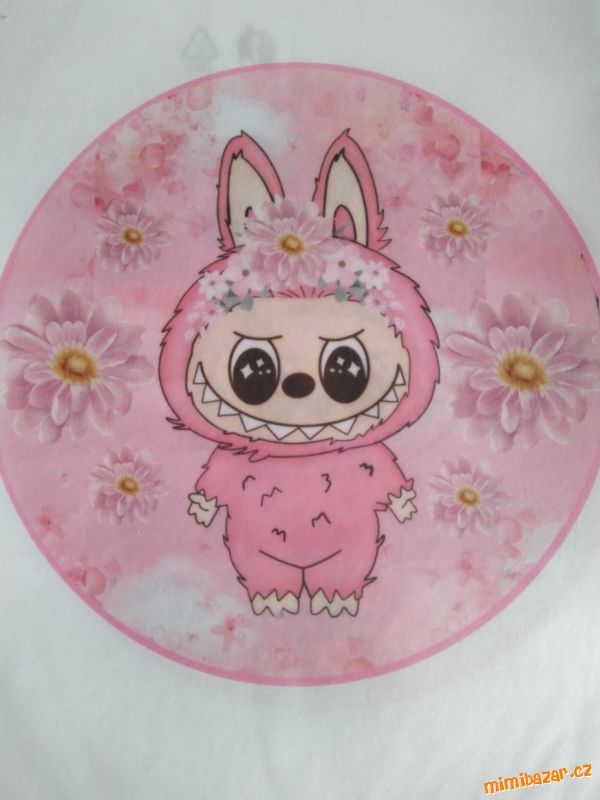 jedlý papír na dort labubu