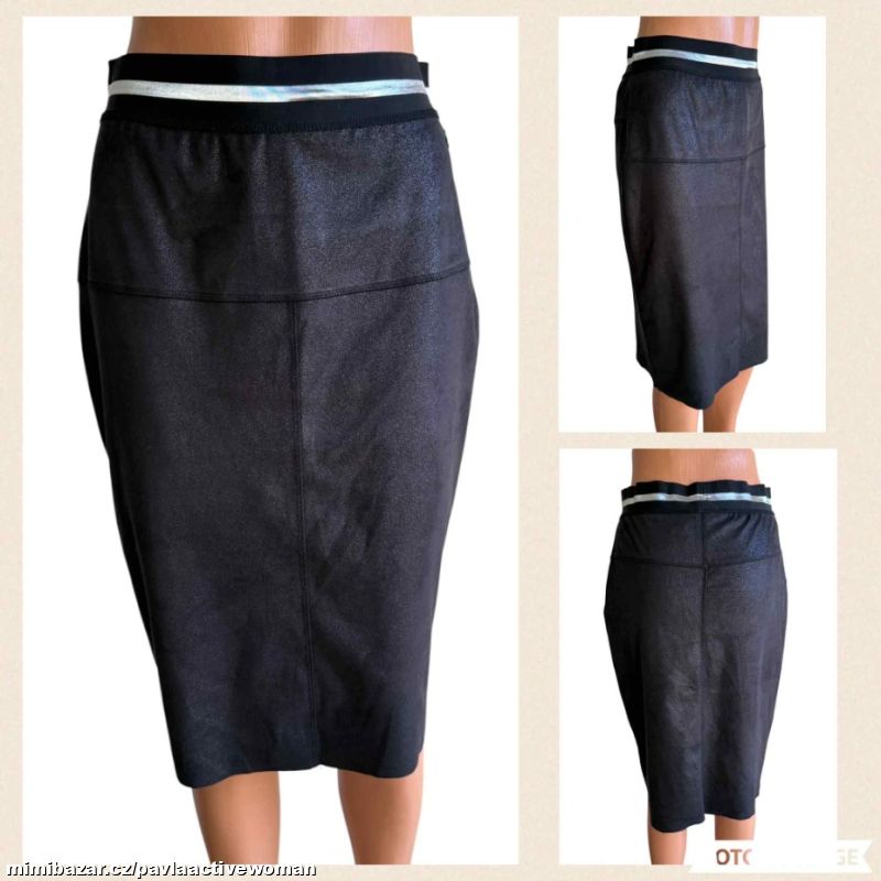 Č.8107 PRUŽNÁ TRENDY ZN. SUKNĚ NOVÁ v.38/40