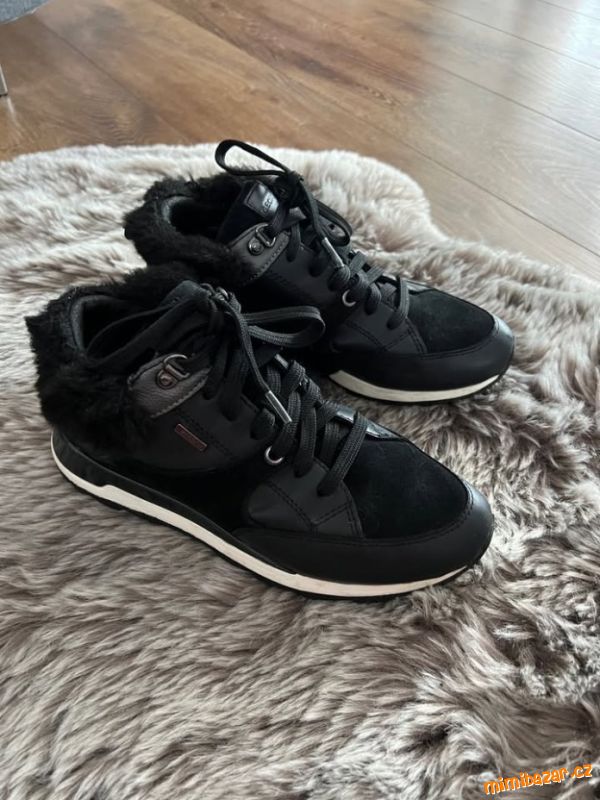 Kožené zimní boty vel. 37