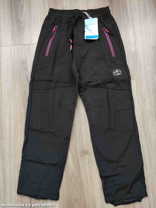 Softshellové zimní kalhoty 158