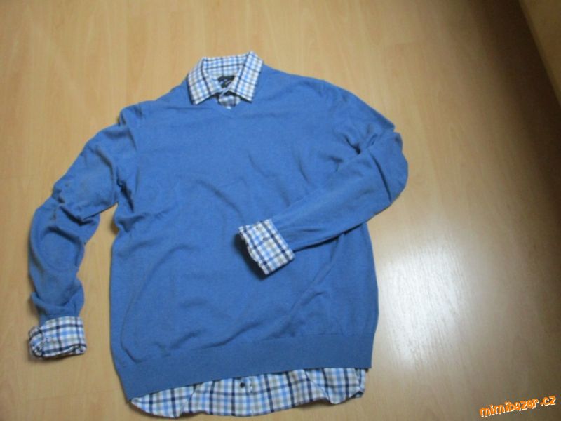 Svetr + košile C&A vel. L 41/42