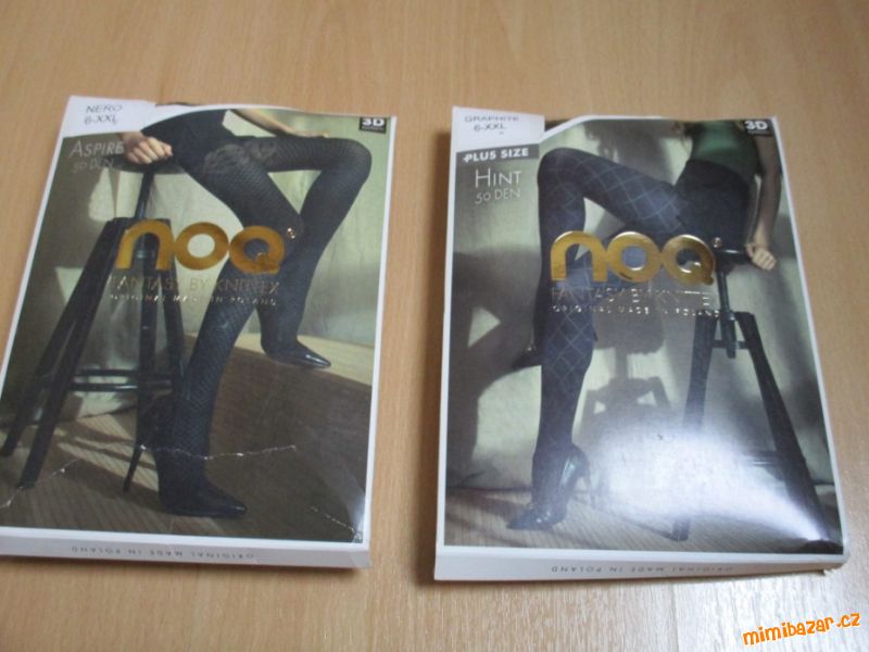 Dámské vzor. punčochové kalhoty KNITTEX vel. 6-XXL