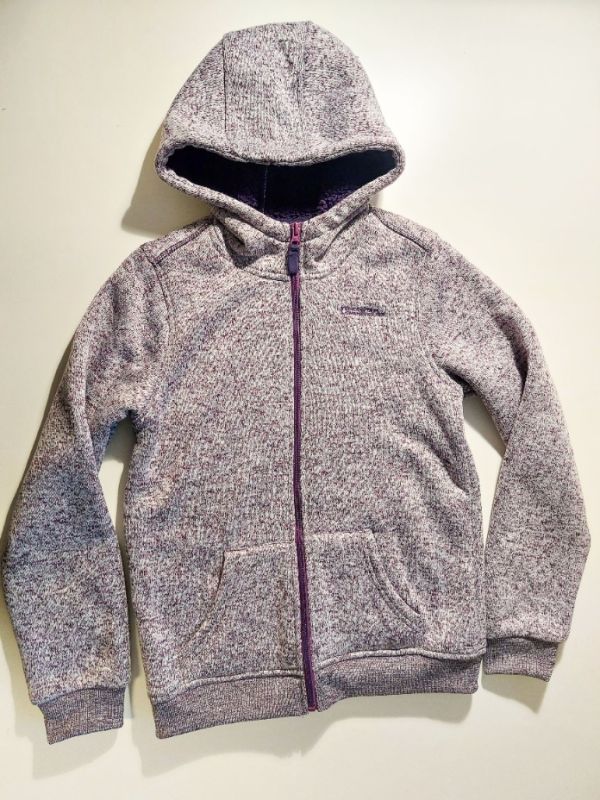 Zateplená mikina, teplá pletená mikinka