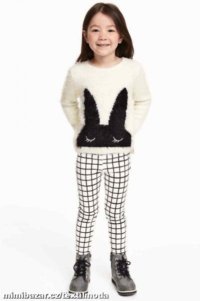Kalhoty legíny tregíny zn. H&M > 5-6let (116)