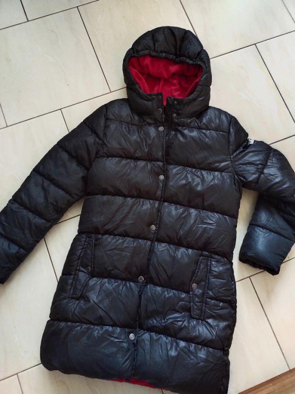 Dlouhá zimní bunda - kabát Pocopiano