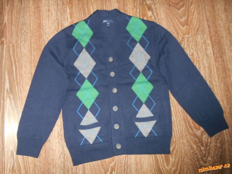 propínací společenský chlapecký svetr GAP 158