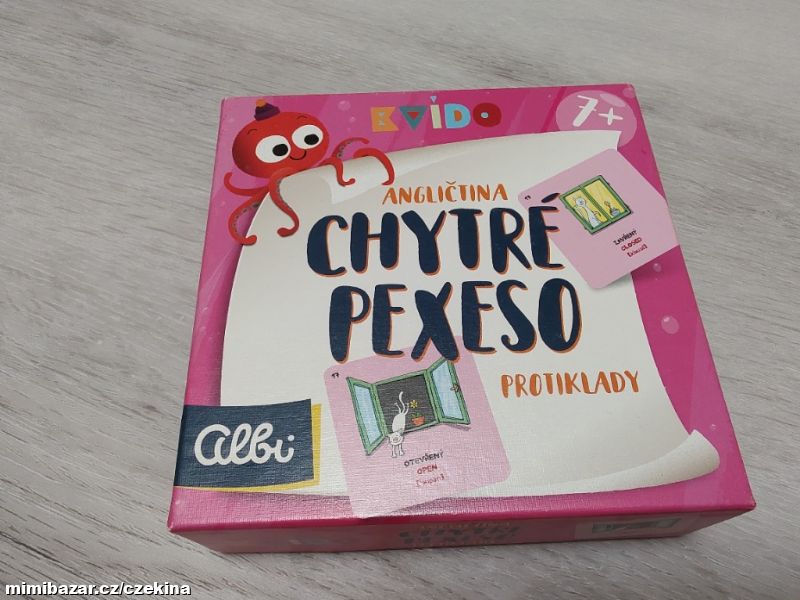 Chytré pexeso - angličtina