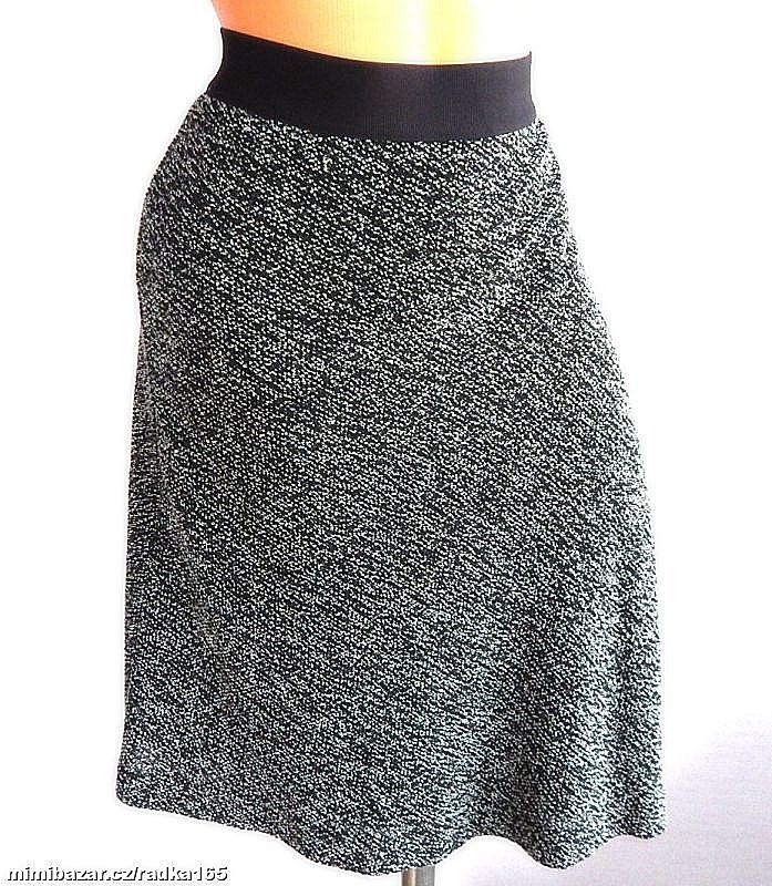Měkoučká úplet sukně do A vel.46