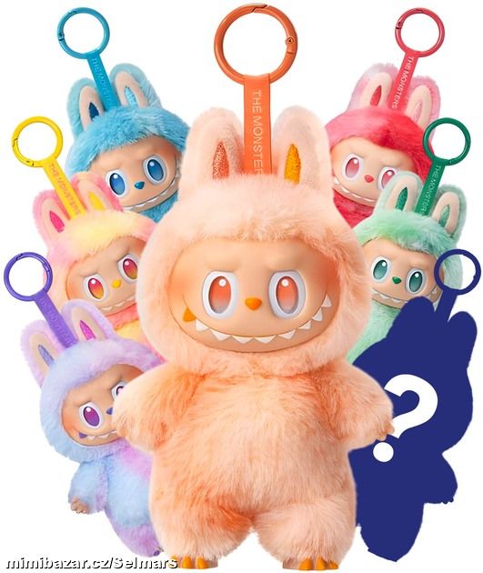 Plyšovy Labubu Energy Plyšák Figurka 18 cm