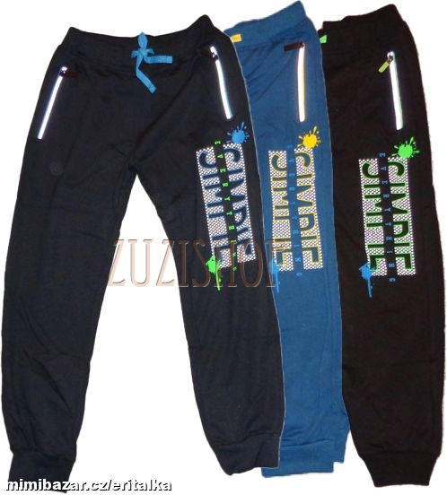 Chlapecké bavlněné tepláky Kugo - vel. 146-176