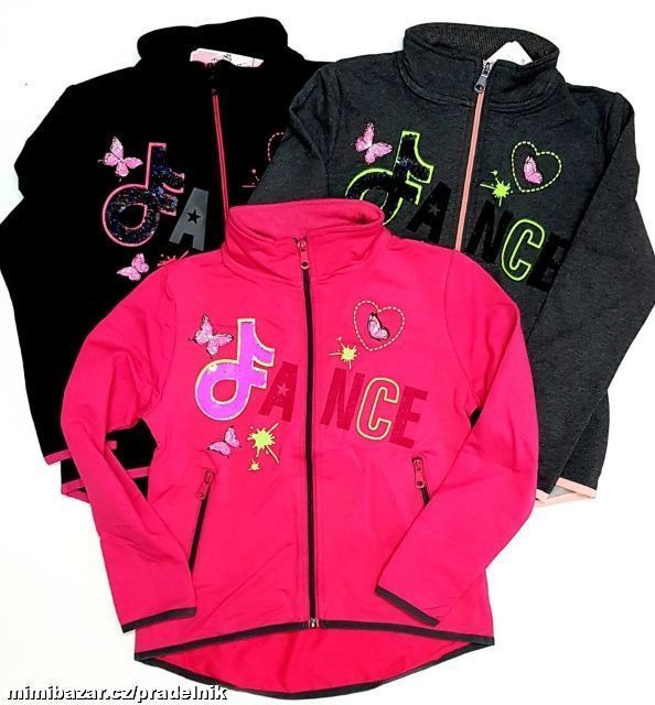 Bavlněná mikina Dance Kugo vel. 158 a 164