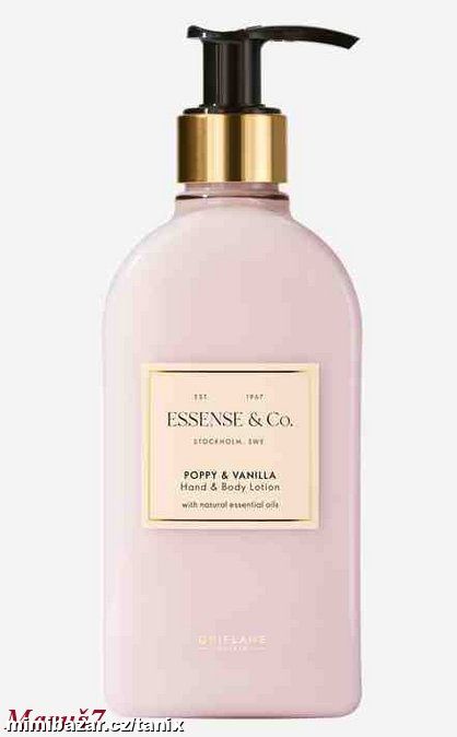 TĚLOVÉ MLÉKO S MÁKEM A VANILKOU Essense&Co