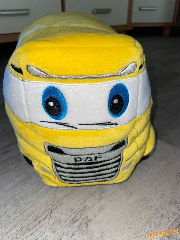 DAF „Start The Future“ Žlutý nákladní plyšový vůz