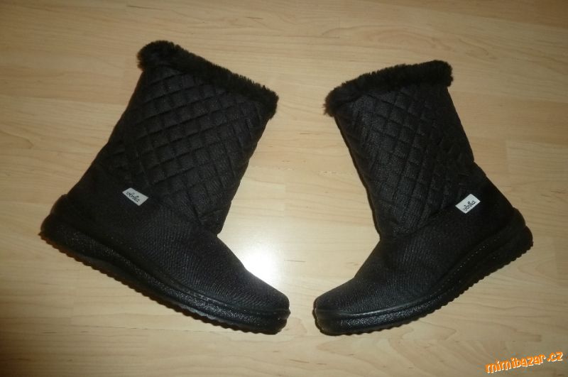 Dámské kozačky sněhule Vlnka vel. 39 s ovčí vlnou