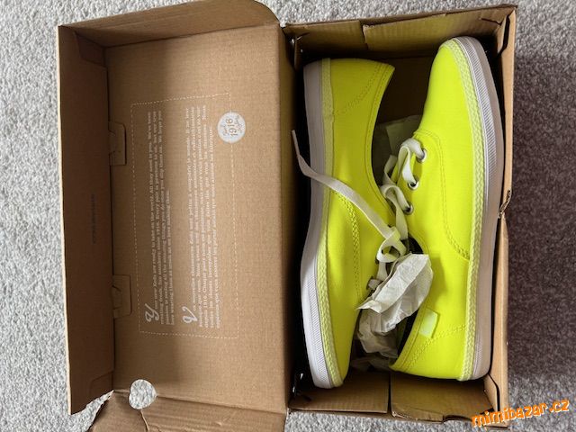 Neonově žluté plátěnky zn.KEDS - NOV.É