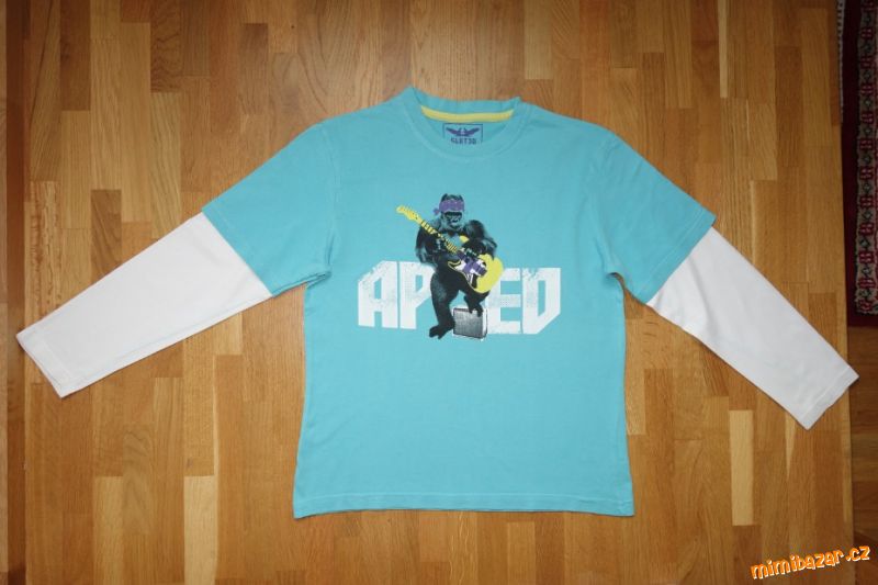 Chlapecké tričko s dlouhým rukávem vel.140