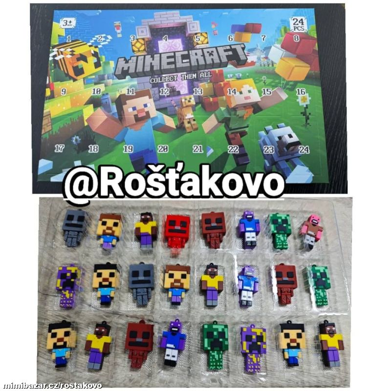 Adventní kalendář Minecraft