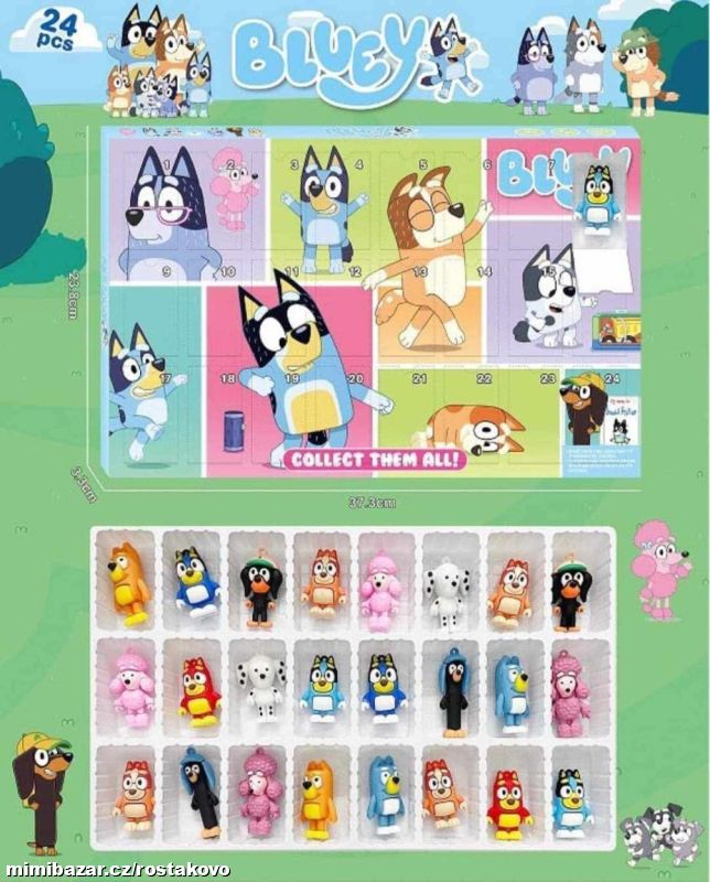 Adventní kalendář Blue