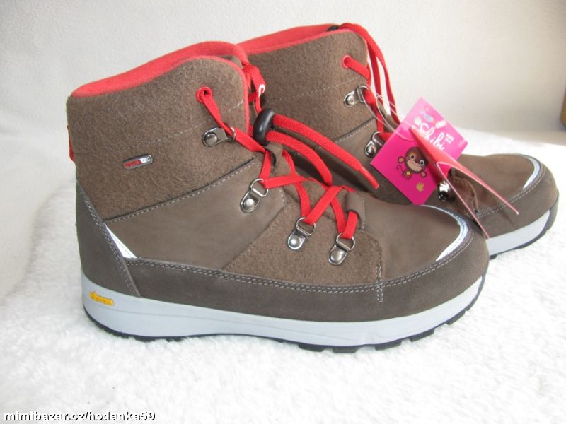 Zimní hnědé boty-Reima Wander/unisex