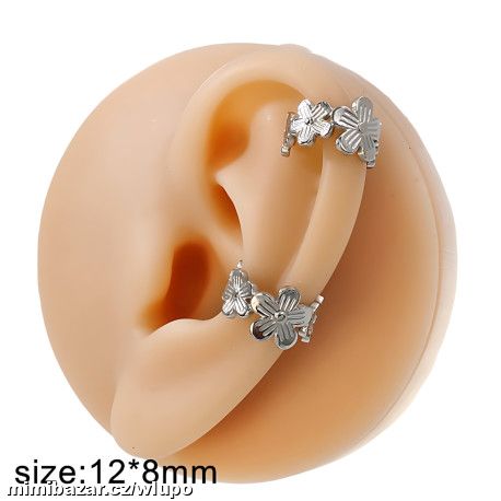 Ocelové náušnice - SKLADEM