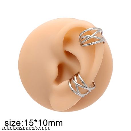 Ocelové náušnice - SKLADEM