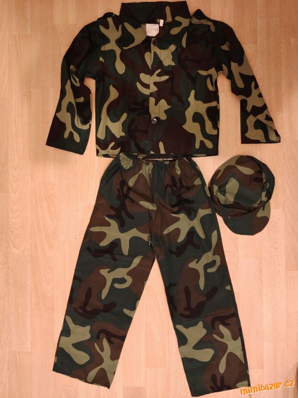 Dětský kostým voják, nenošené