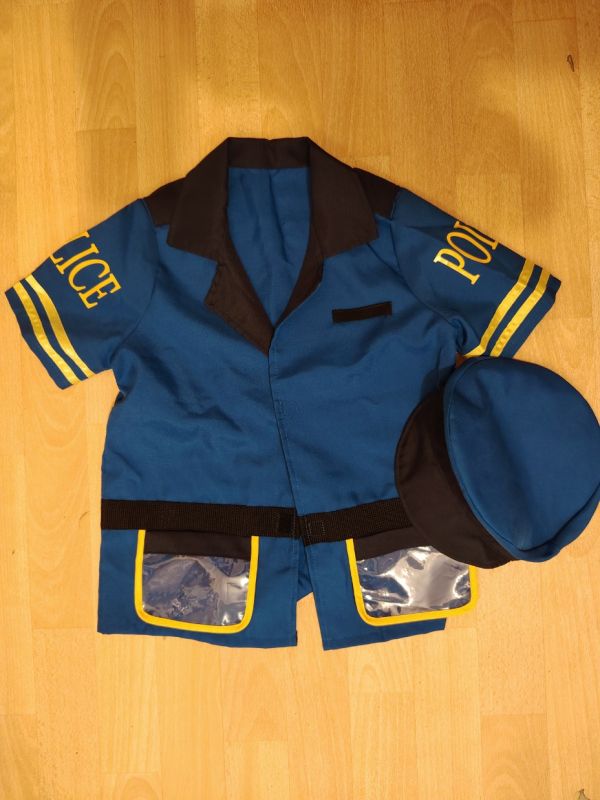 Dětský kostým policista, nenošené