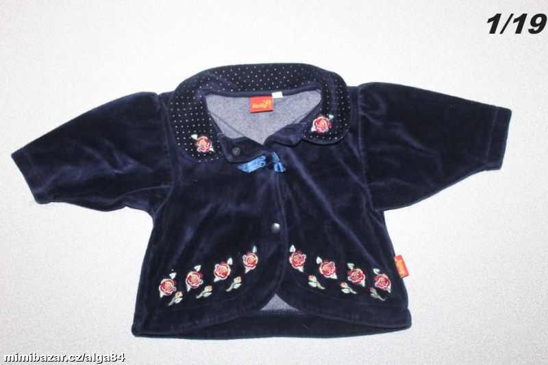 SAMETOVÁ MIKINA KABÁTEK-1/19