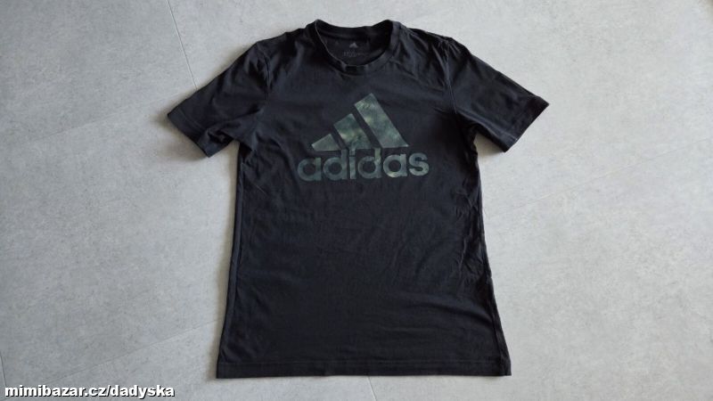 Pánské černé tričko Adidas vel. S