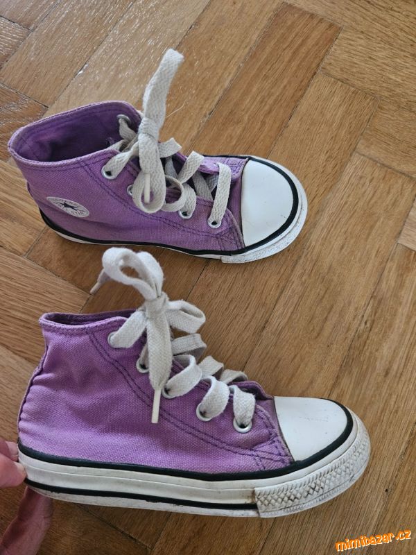 Converse all star tenisky EUR 24 fialové