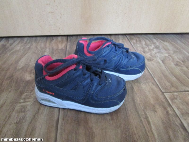 Tm. modré dívčí tenisky Nike Air č. 23, 5 cm