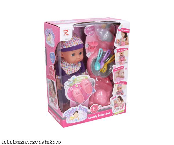 Miminko čurající se zvukovými efekty