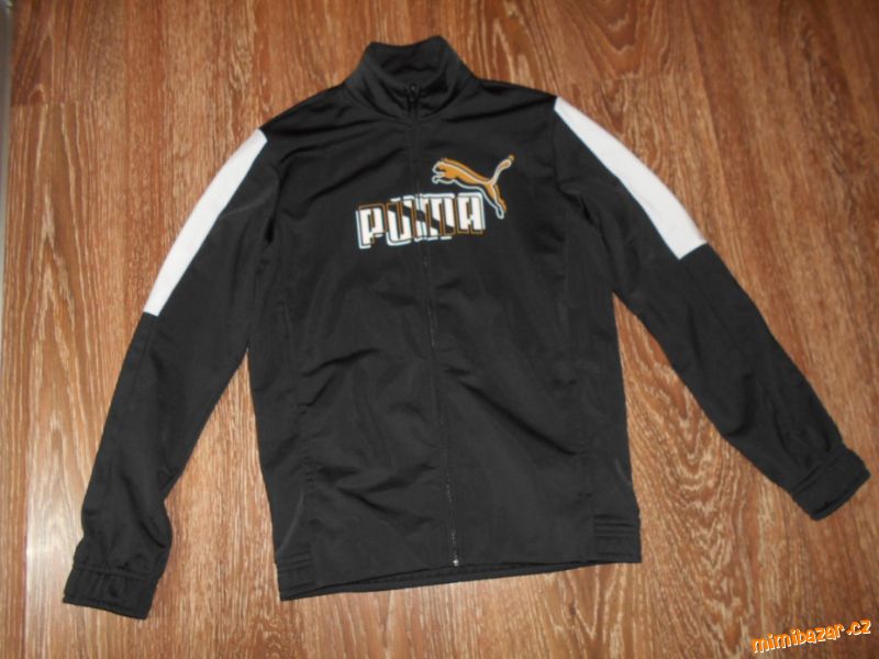 černá funkční mikina PUMA L 164 na 13-14let