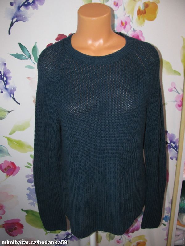 Tmavě modrý dámský svetr QS