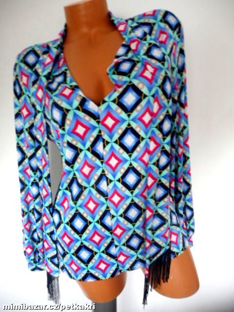 barevná dámská tunika uk 8