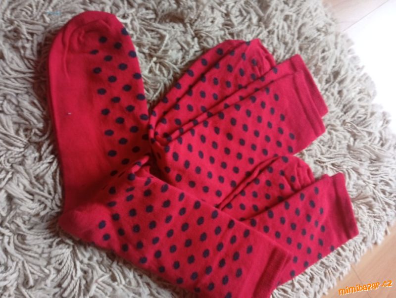*Nové ponožky s puntíky, česká výroba ba*