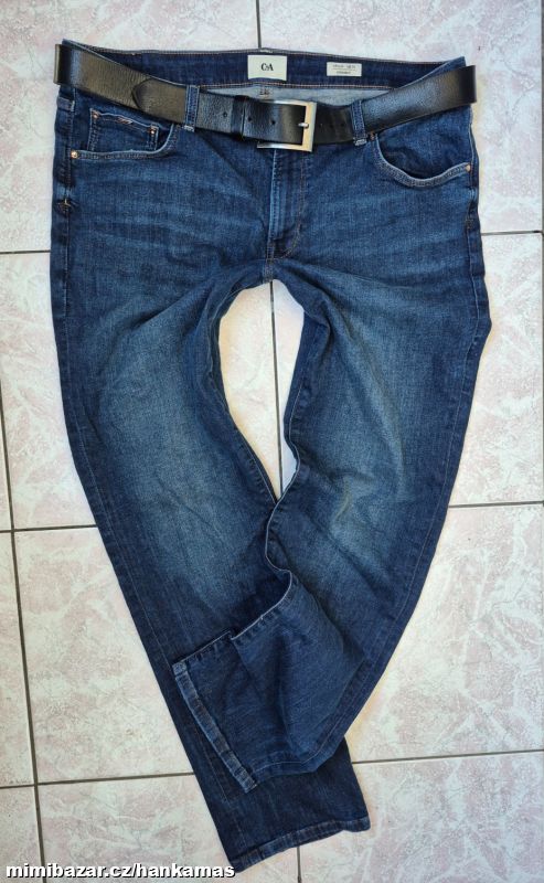 Pružné džíny C&A-44-46(46)
