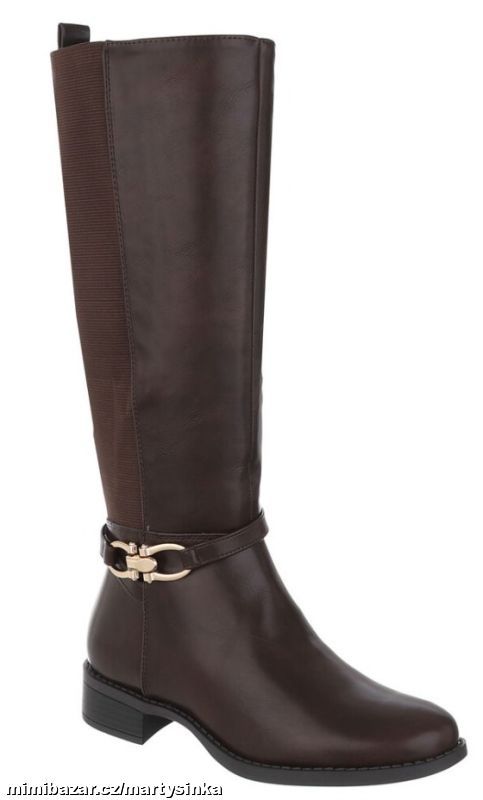 Vysoké kozačky i pro široké lýtko ZIMA 2025