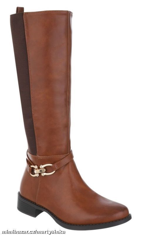 Vysoké kozačky i pro široké lýtko ZIMA 2025