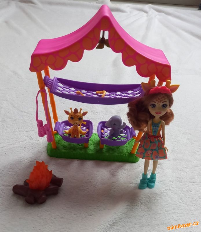 Enchantimals – panenka, se zvířátky, doplňky