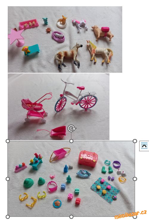 Doplňky k L.O.L. a Barbie panenkám