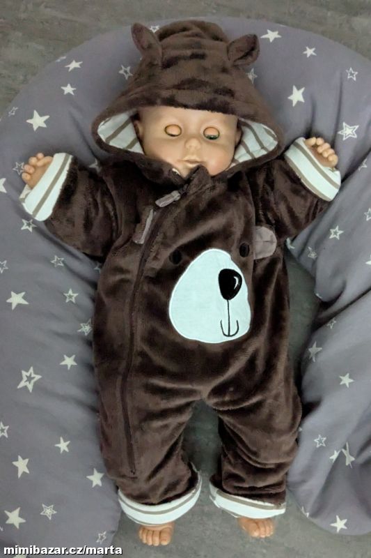 Teplý overal - medvídek