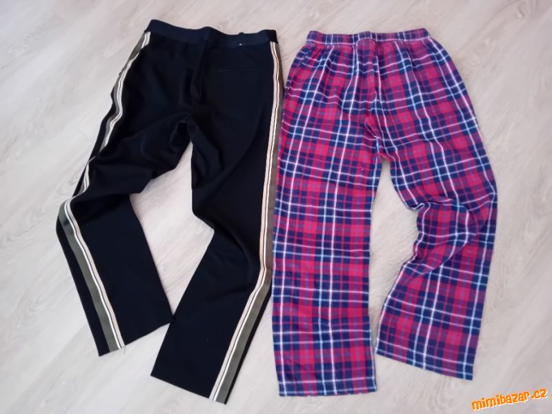 DÁMSKÉ TEPLÁKOVÉ KALHOTY - vel.M / zn. H&M