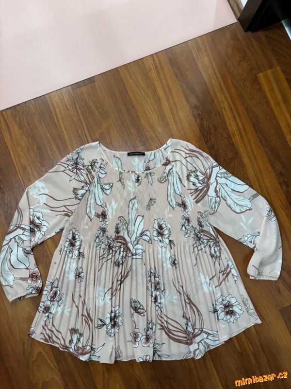 Luxusní plisovaná halena